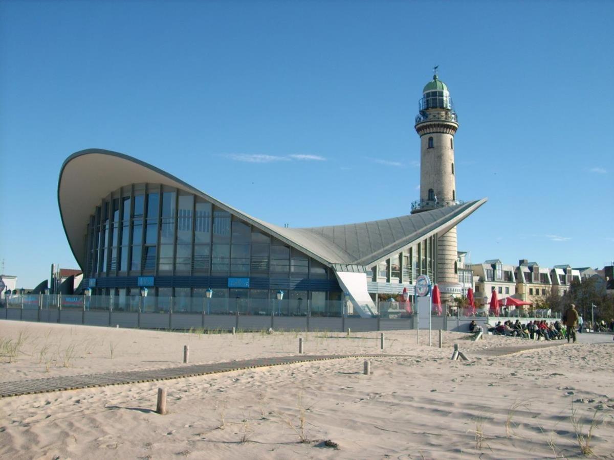 Ostseeblick, Direkt Am Alten Strom ロストック エクステリア 写真