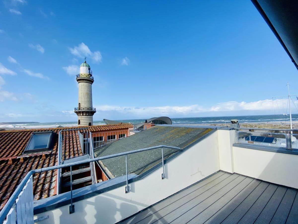 Ostseeblick, Direkt Am Alten Strom ロストック エクステリア 写真
